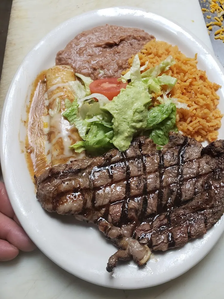 Rib-Eye Combo Plate